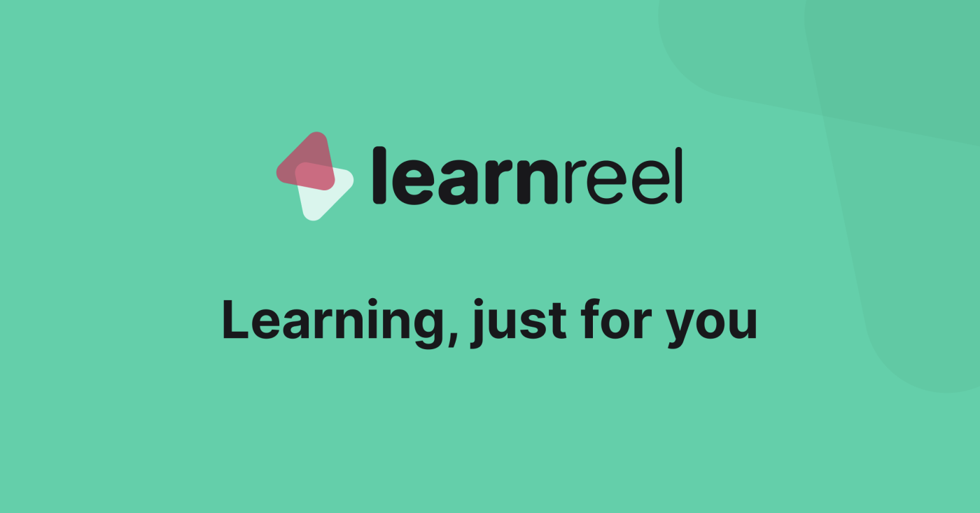 Learnreel the TikTok for learning